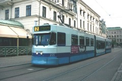 Tram class M31, Gothenburg, 2. September 2003
